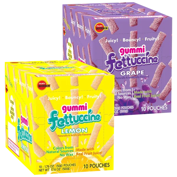 10-Pack: Gummi Fettuccine