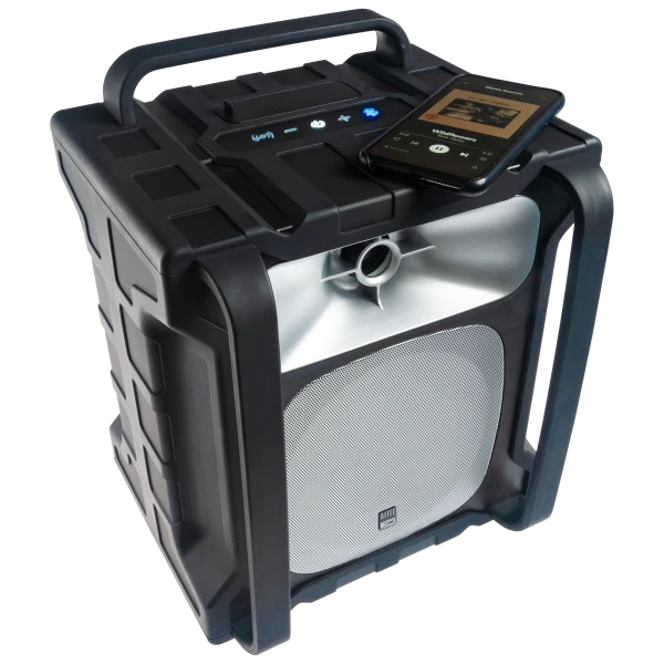 Altec Lansing Sonic Boom Portable Waterproof Speaker (Refurbished)