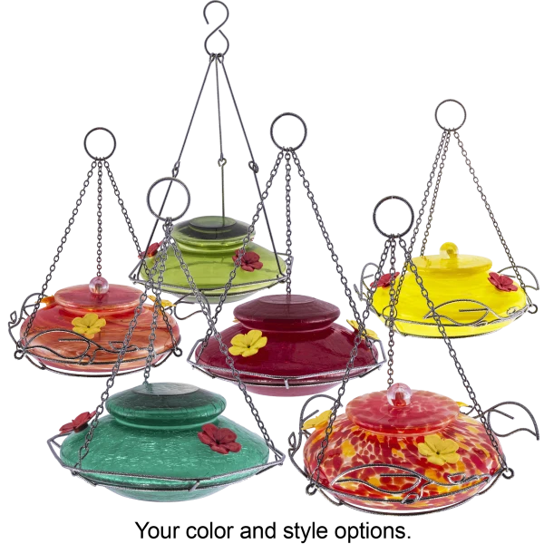 Nature's Way Glass Hummingbird Feeders