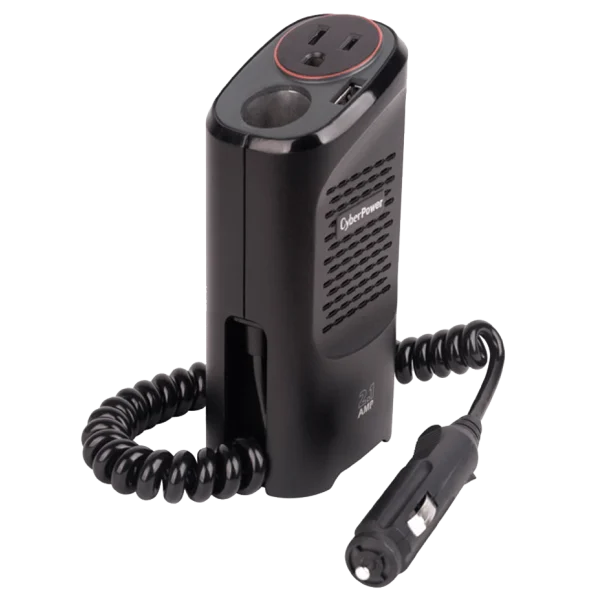 CyberPower 150W Power Inverter with 2.1A USB Charger