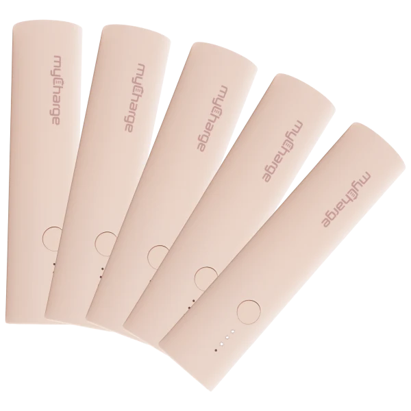 5-Pack: MyCharge 4500mAh 12W Pocket Chargers with USB-C Cable