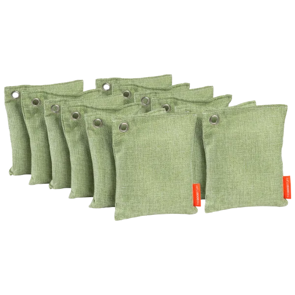 12-Pack: The Good Stuff Large Bamboo Charcoal Air Freshener Bags