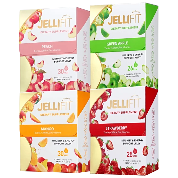 120-Pack: Jellifit Immunity & Energy Support Gels