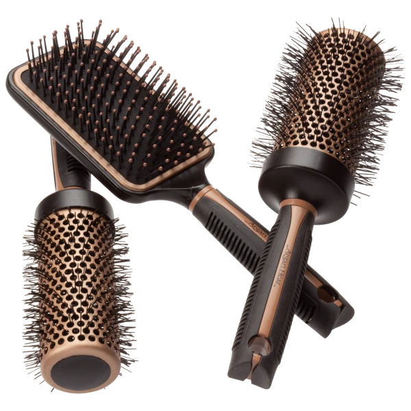 3-Pack: BaBylissPRO Argan-Infused Ceramic Heat Brush Set