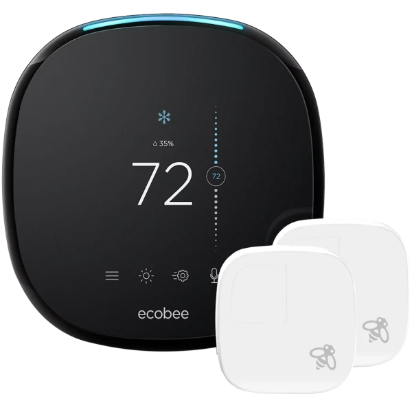 Ecobee4 Smart Home Thermostat with Extra Sensor