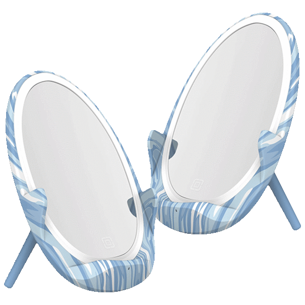 2-Pack: Incipio 10W Wireless Charging LED Mini Mirrors