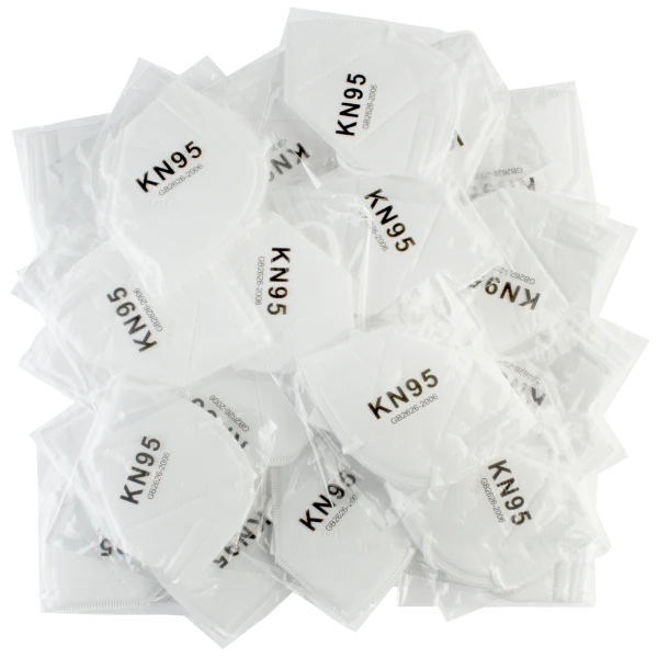 60-Pack: KN-95 5-Layer Masks (Individually Wrapped)