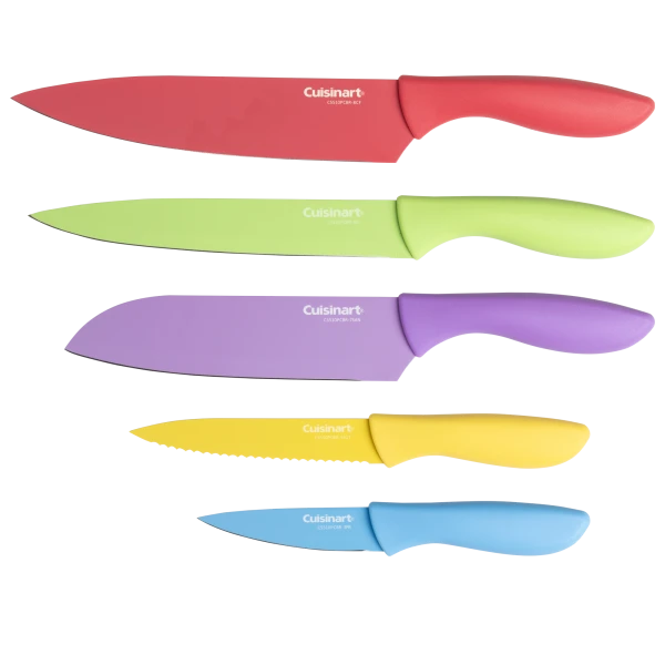 Cuisinart Advantage Bali Breeze 5-Piece Ceramic Coated Knives