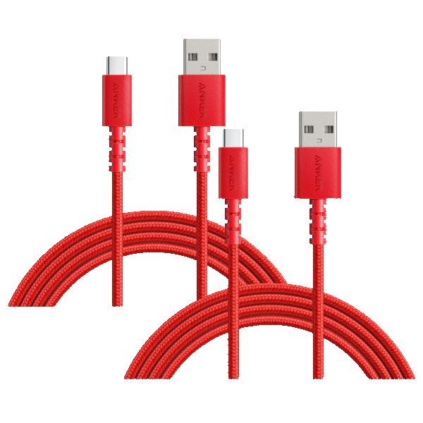 2-Pack: Anker 6FT PowerLine USB Cables (A-to-C, A-to-Lightning, C-to-Lightning)