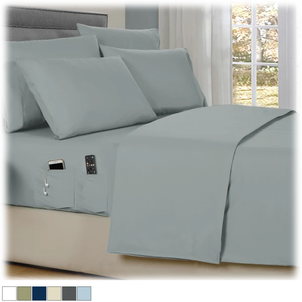 Kathy Ireland 6-Piece Smart Pocket Sheet Set