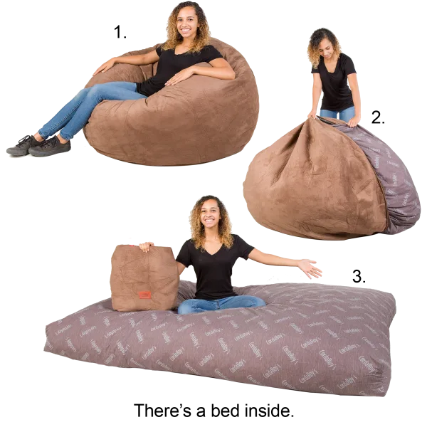 CordaRoy's Convertible Beanbag Chair / Bed