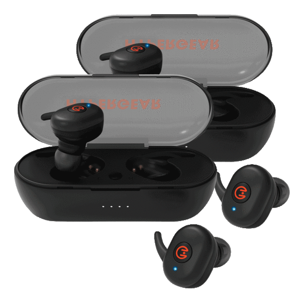 2-Pack: HyperGear True Wireless Earbuds