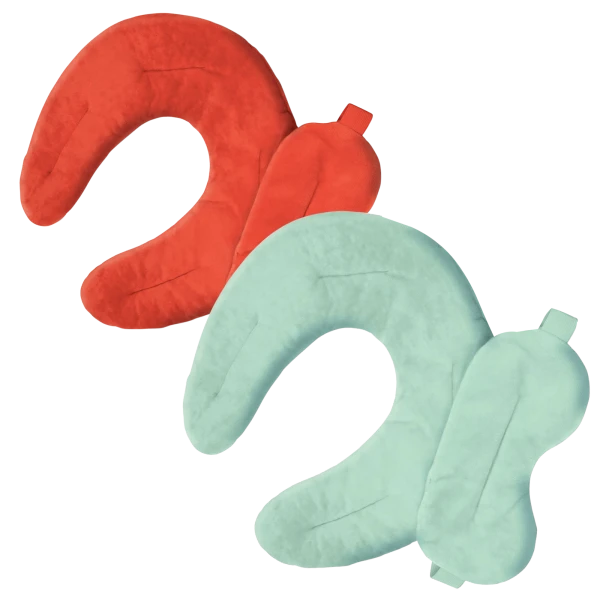 Mahli Weighted Hot/Cold Neck Wrap and Eye Mask with Aromatherapy