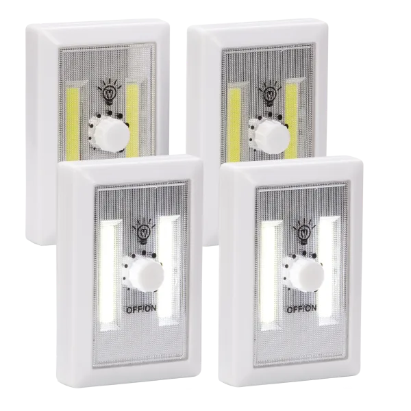 4-Pack: Wireless Dimmable LED Light Switches