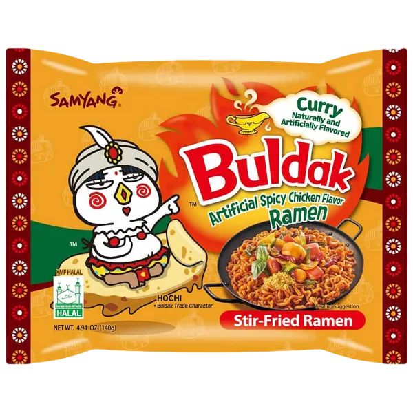 40-Pack: Samyang Buldak Curry Spicy Chicken Ramen (4.89 oz)