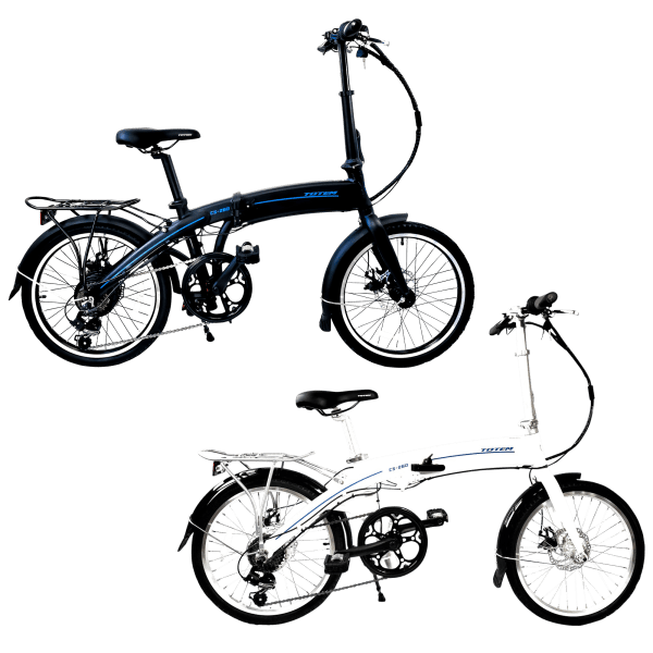 Totem Electric Bicycle 250W Commuter Series 20" Folding Bike
