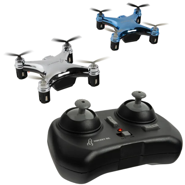 2-Pack of Rocket RC Micro Drones