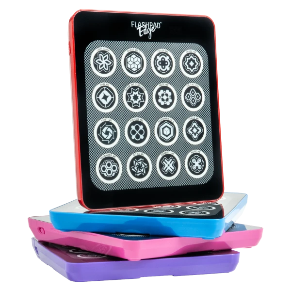 FlashPad Edge Handheld Game with Light Show and 15 Games