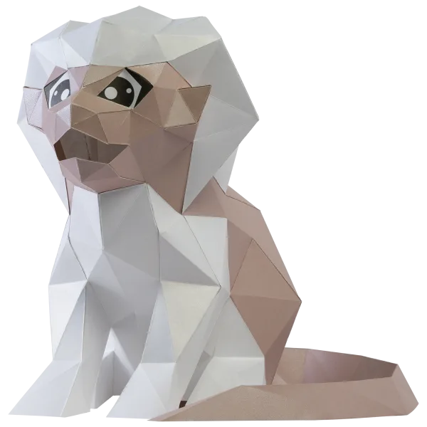 Papercraft World Tamarin Dual-Use Model