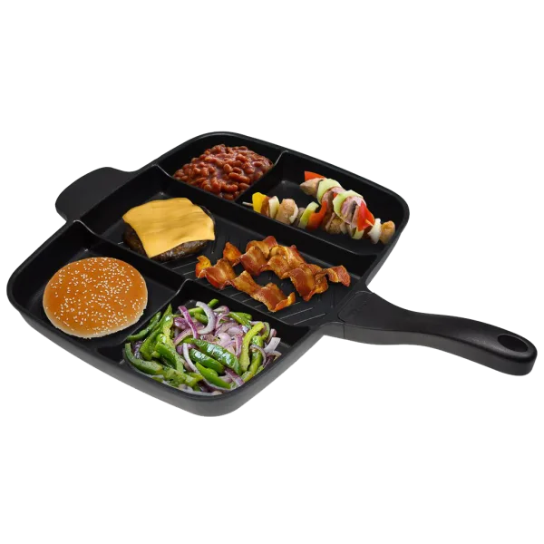 Master Pan 15" Non-Stick Divided Skillet
