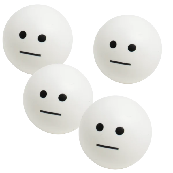 4-Pack: Meh Ping Pong Balls