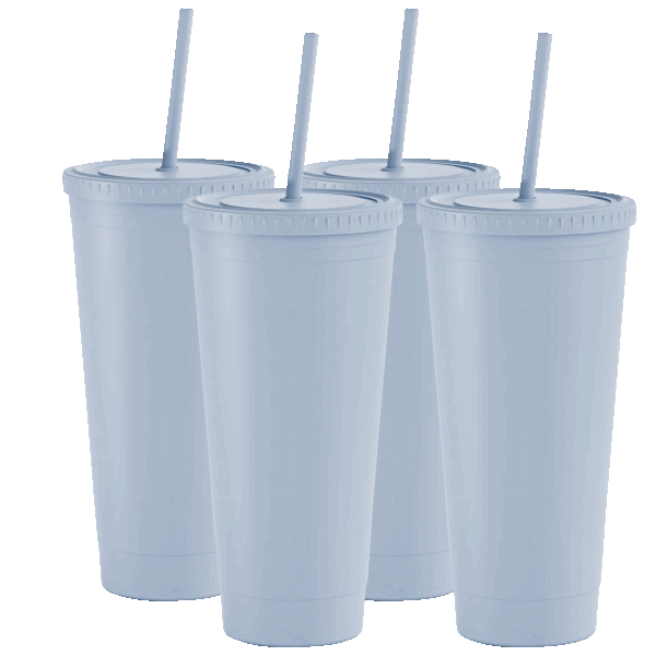 4-Pack: Maars 32oz Acrylic XL Double Wall Tumblers