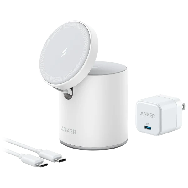 Anker MagGo 2-in-1 Magnetic Charging Station for iPhone & AirPods