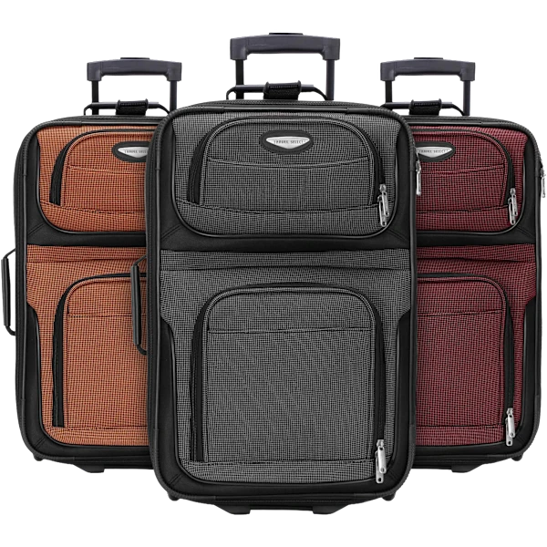 Travel Select Amsterdam Softside Expandable Carry-on Luggage with Rolling Wheels