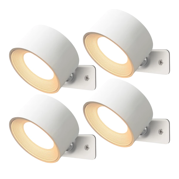 4-Pack: Lomi Rechargeable LED Magnetic Spotlights
