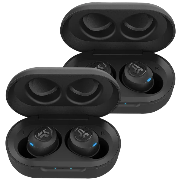 2-Pack: JLab JBuds Air ANC True Wireless Earbuds (Refurbished)