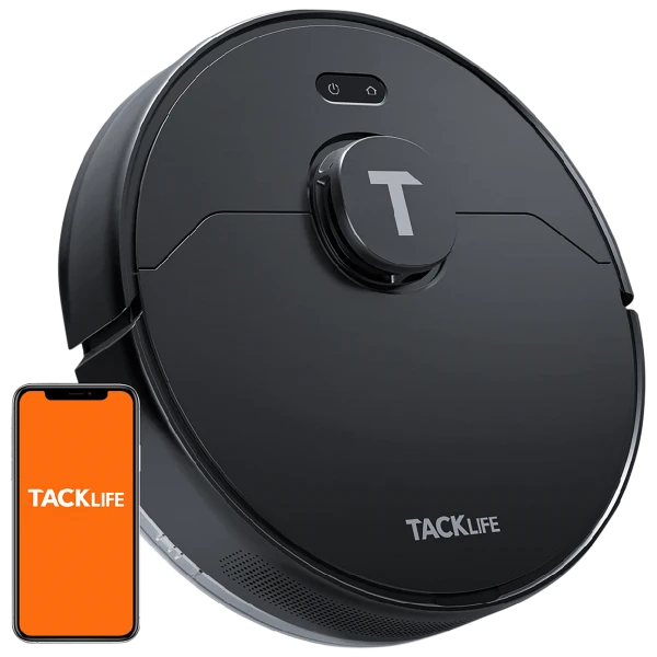Tacklife S10 Pro Robotic Vacuum Cleaner With Mop, WiFi, and Lidar Navigation