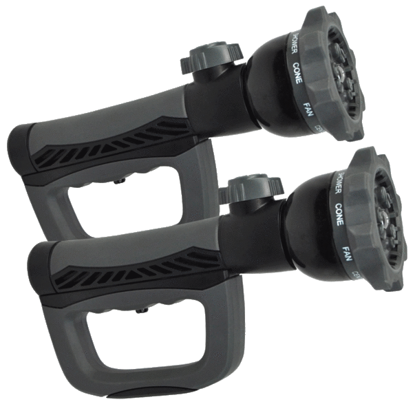 2-Pack: Bernini Easy Grip Garden Hose Nozzle