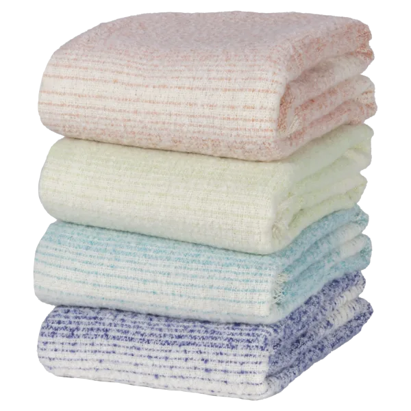 Concierge Collection Ombre Stripe Knit Throw