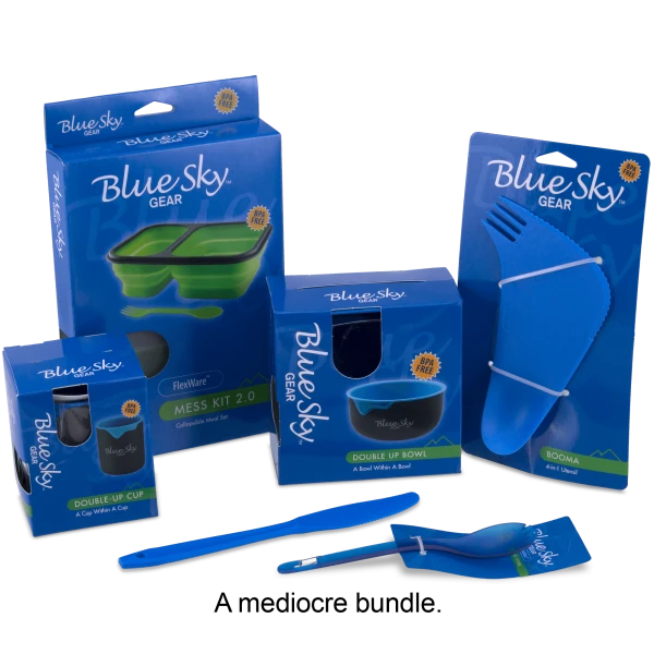 Blue Sky Gear 6-Piece Camping Bundle
