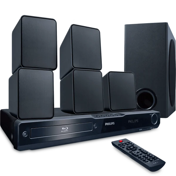 Philips 5.1 Home Theater with Blu-ray (Refurbished)