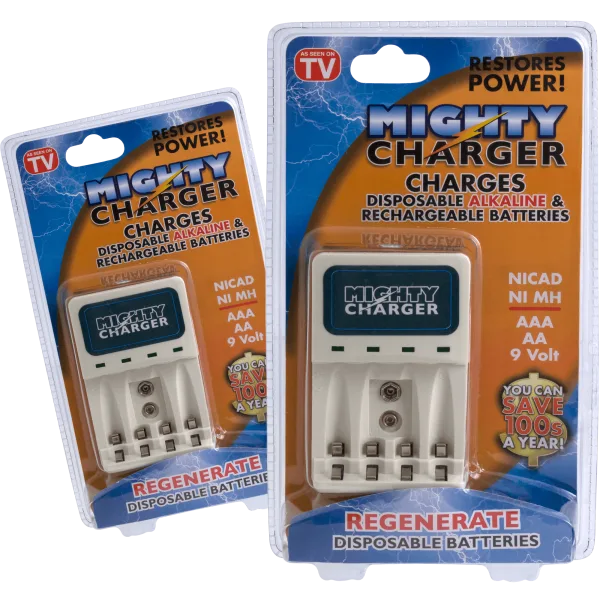 2-for-Tuesday: Mighty Charger Disposable Battery Chargers