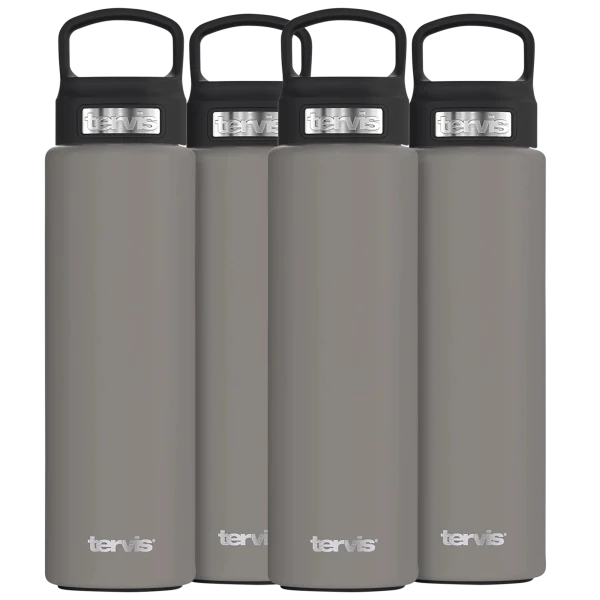 4-Pack: Tervis 24oz Powder Coated Stainless Steel Insulated Tumbler