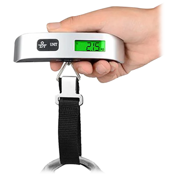 2-Pack: Portable Digital Luggage Weighing Scale w/ Strap by Two Elephants