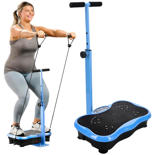 Lifepro Vibration Plate Exercise Machine with Handlebar & Magnetic Acupoints