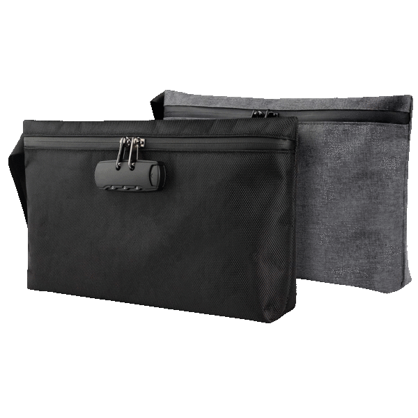 Smell Proof Lockable Stash Bag OR 2.5" Large Herb Grinder