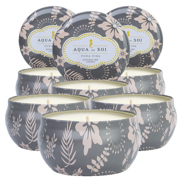 6-Pack: Aqua de Soi 9 oz Candles