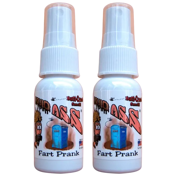 2-Pack: Liquid Ass Fart Prank Spray