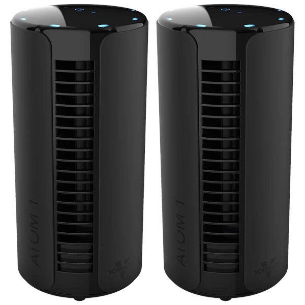 2-Pack: Vornado ATOM 1 Compact Oscillating Tower Circulator
