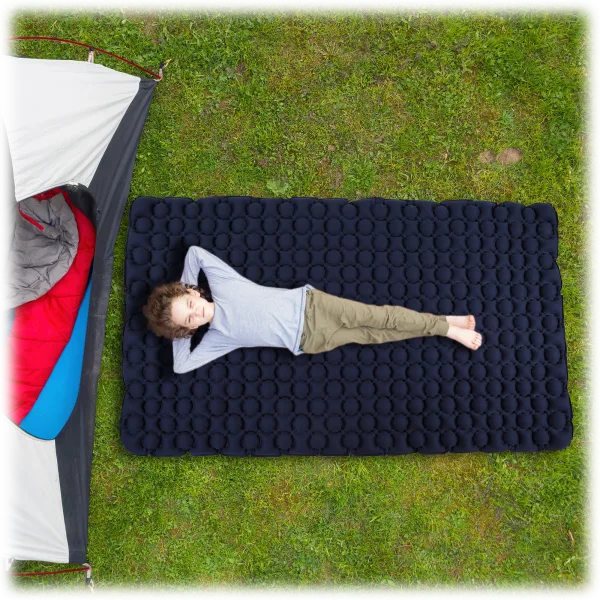 Qomotop Ultralight Inflatable Sleeping Pad (88" L x 56" W x 2.1" H)