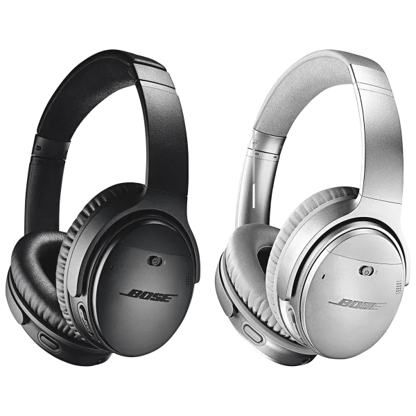 BOSE Quiet Comfort 35 II Wireless Bluetooth Headphones (Black or Silver)