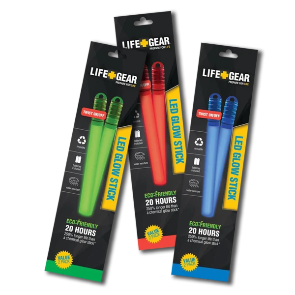 6-for-Tuesday: LED Twist Reusable Glowsticks