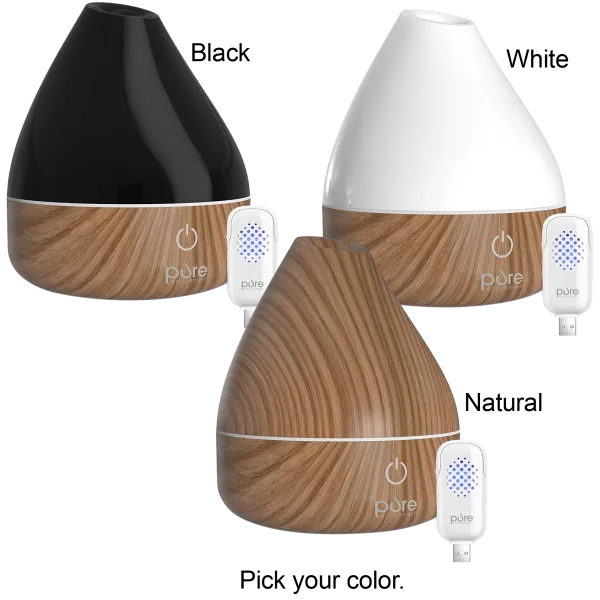 PureSpa Natural Aromatherapy Diffuser Bundle