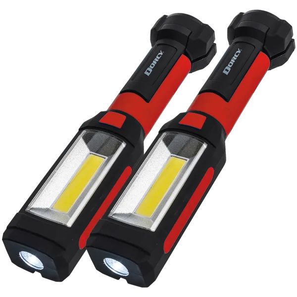 2-Pack: Magnetic Flashlight/Worklight