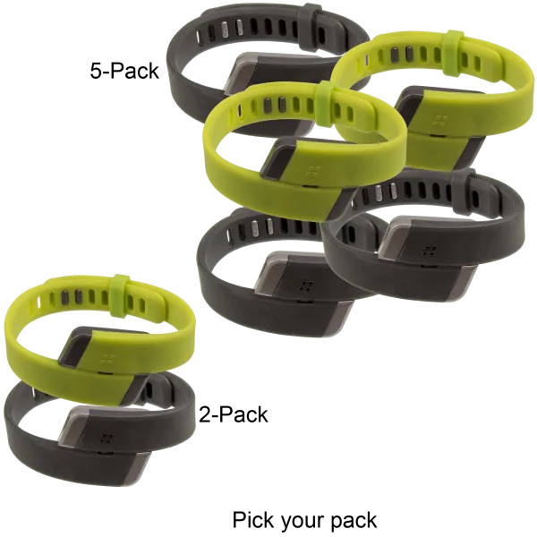 2-Pack or 5-Pack: Silvercrest Fitness Tracker