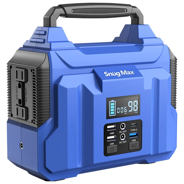 SnügMax Vickers-200 Pure Sine 222Wh/60000mAh Portable Power Station